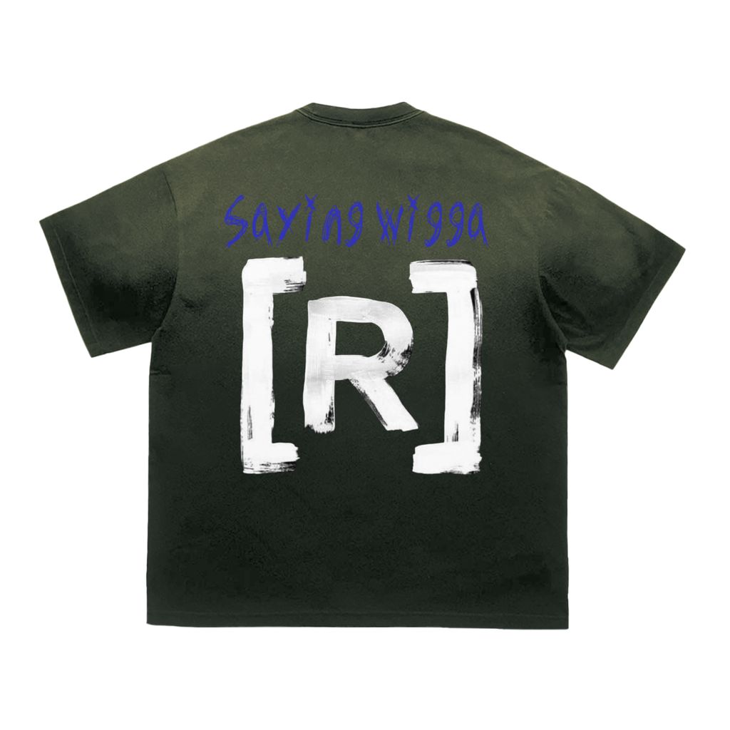 Tiger Stripe Gradient Washed T-Shirt