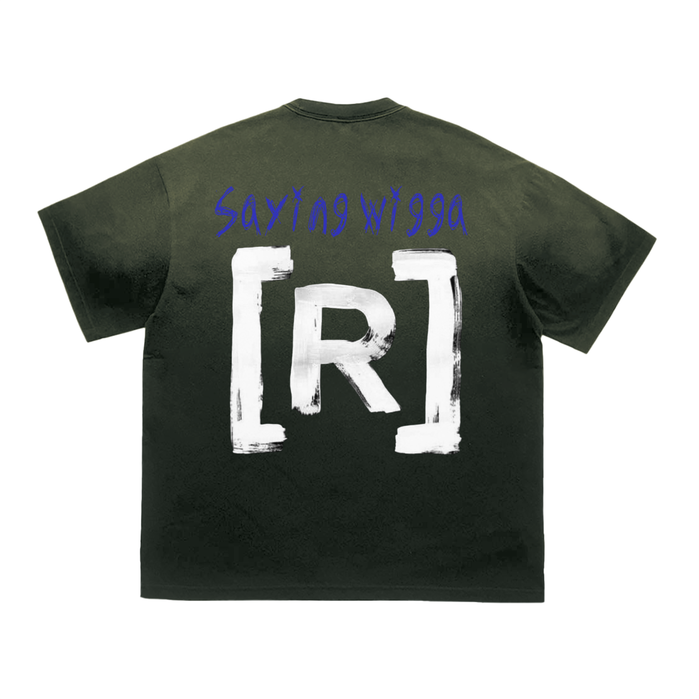 Tiger Stripe Gradient Washed T-Shirt
