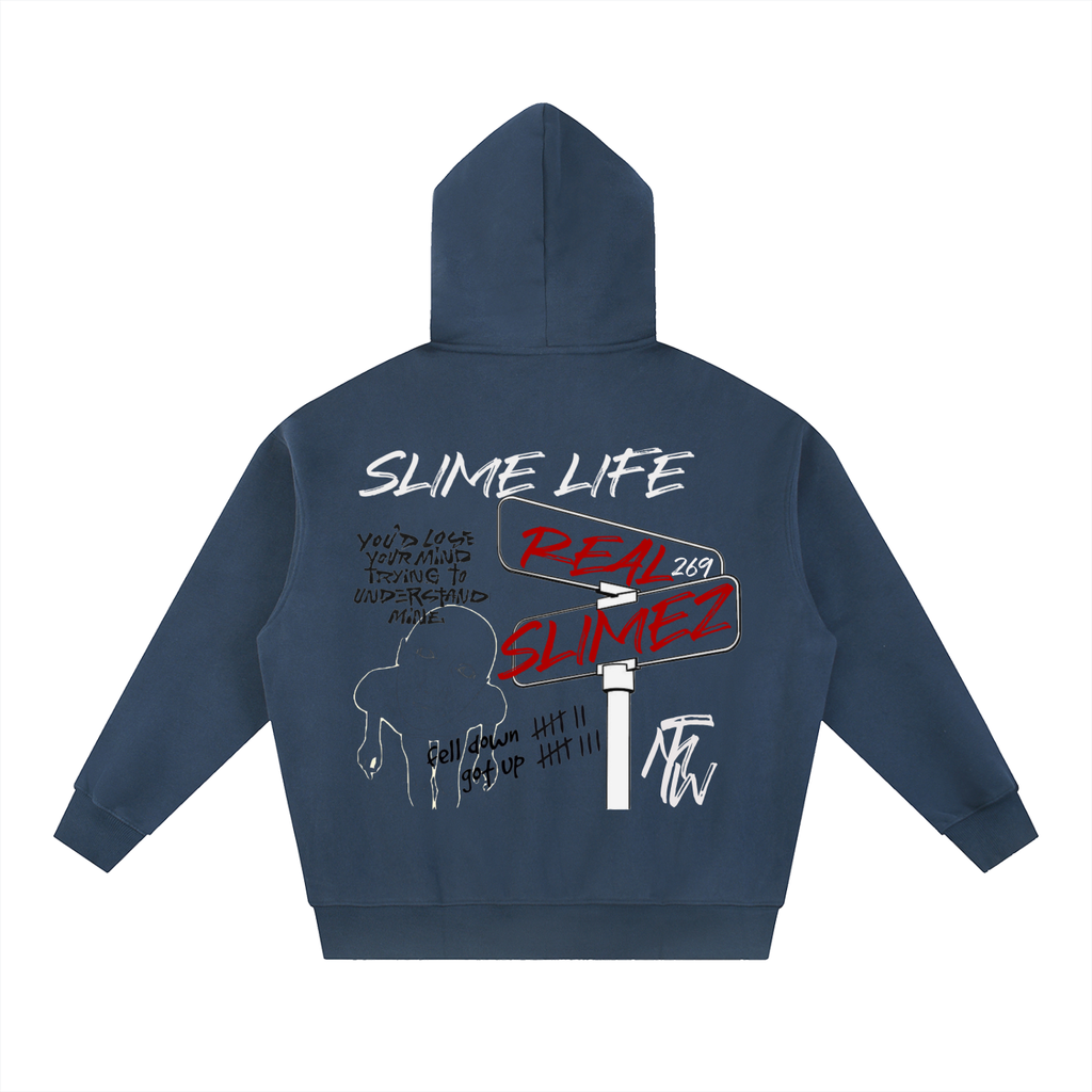 Essential Oversized Fleece Boxy Hoodie