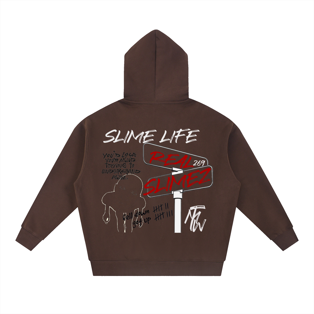 Essential Oversized Fleece Boxy Hoodie
