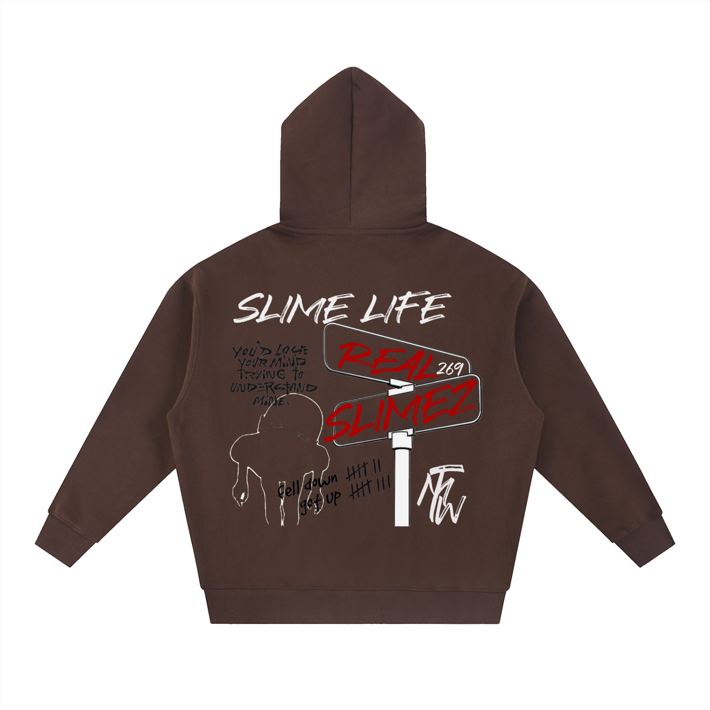 Essential Oversized Fleece Boxy Hoodie