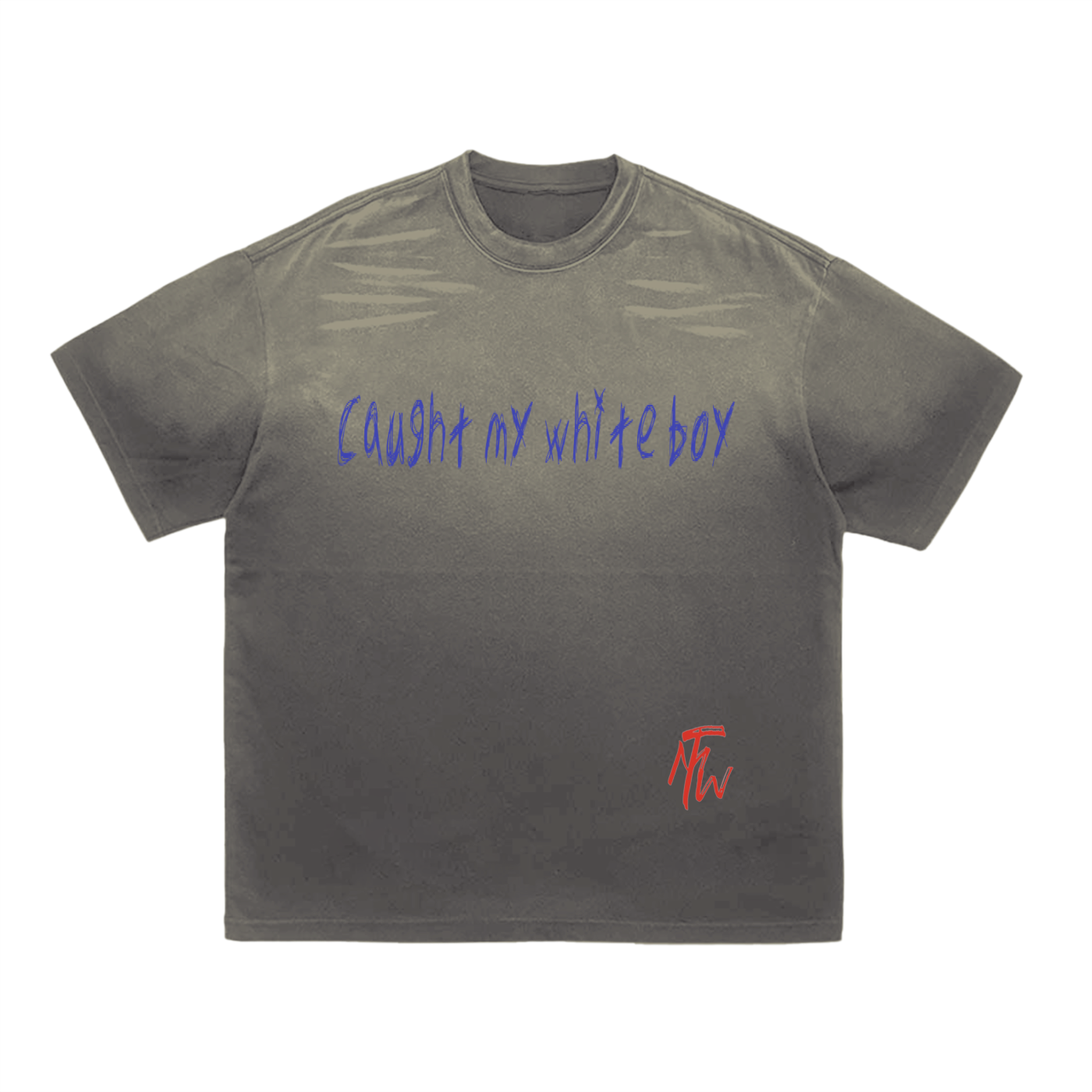 Tiger Stripe Gradient Washed T-Shirt
