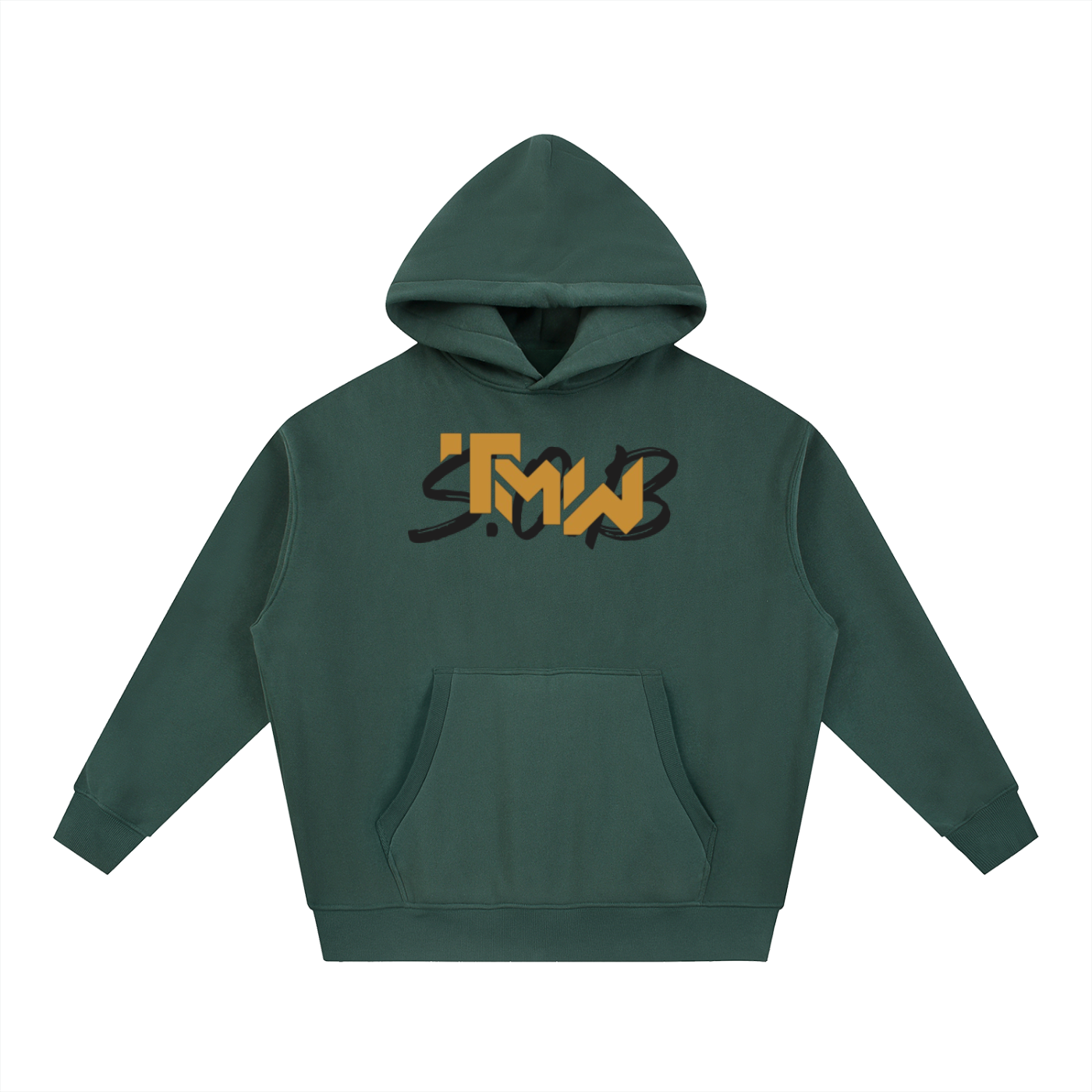 Essential Oversized Boxy Fit Fleece Hoodie