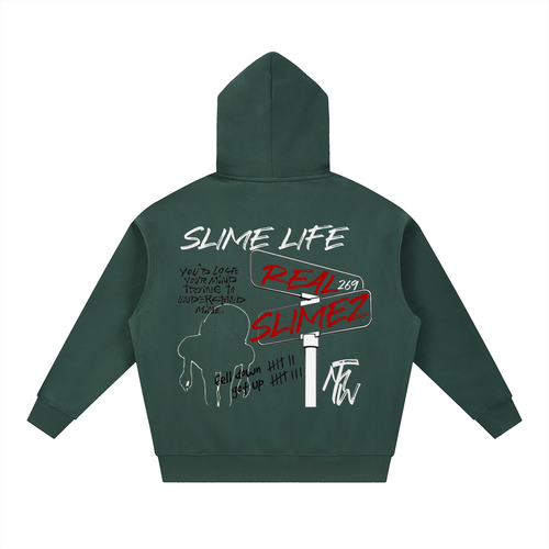 Essential Oversized Fleece Boxy Hoodie