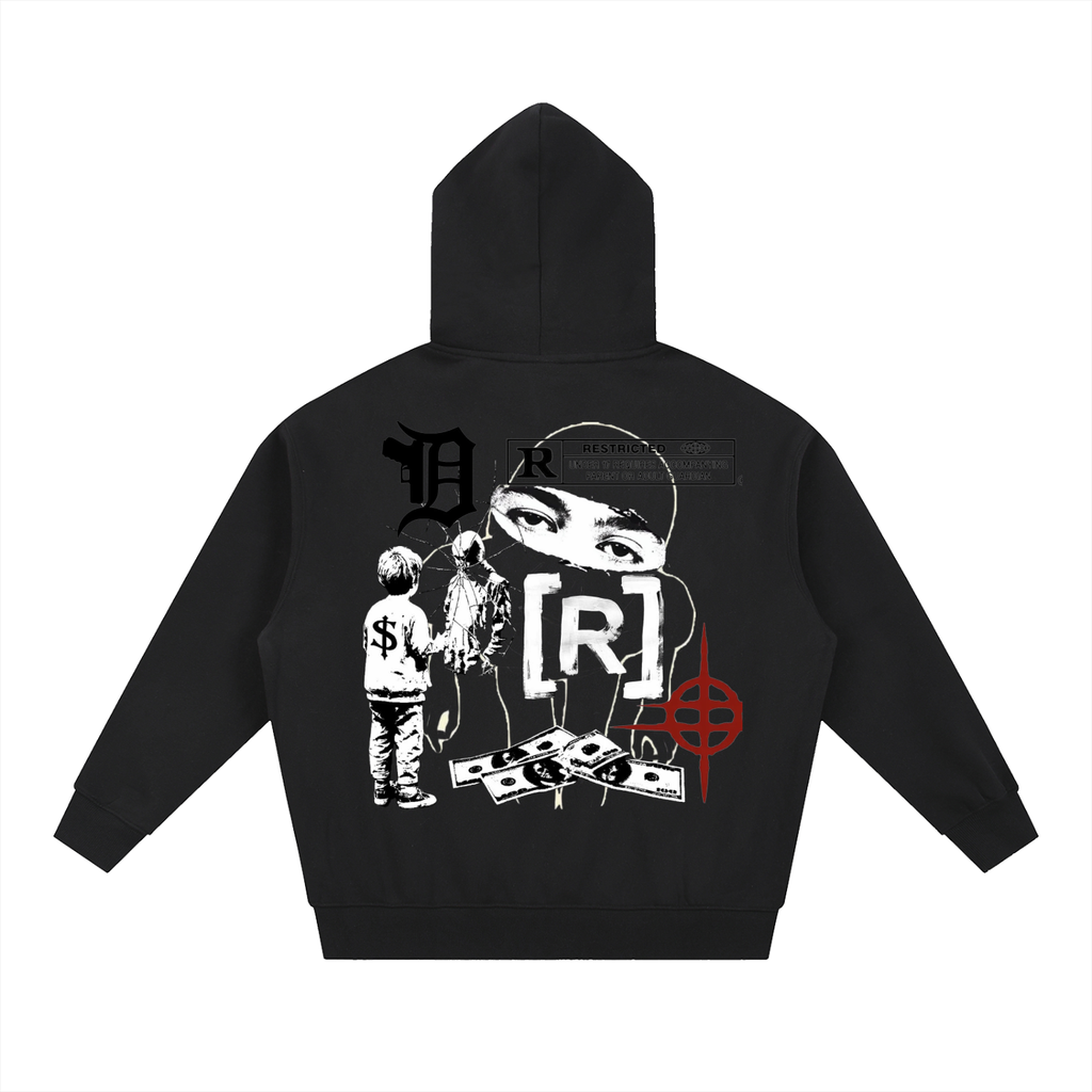 TMW Essential Oversized Fleece Boxy Hoodie