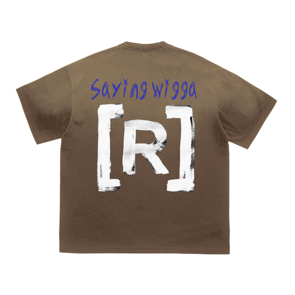 Tiger Stripe Gradient Washed T-Shirt