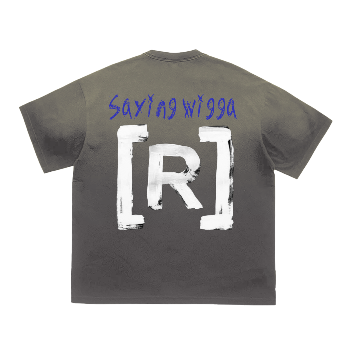 Tiger Stripe Gradient Washed T-Shirt