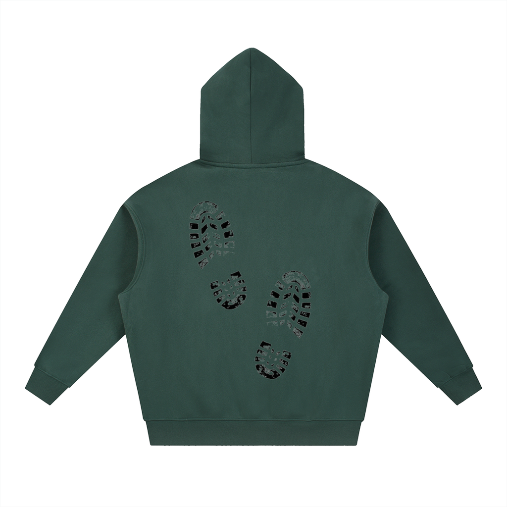 Essential Oversized Boxy Fit Fleece Hoodie