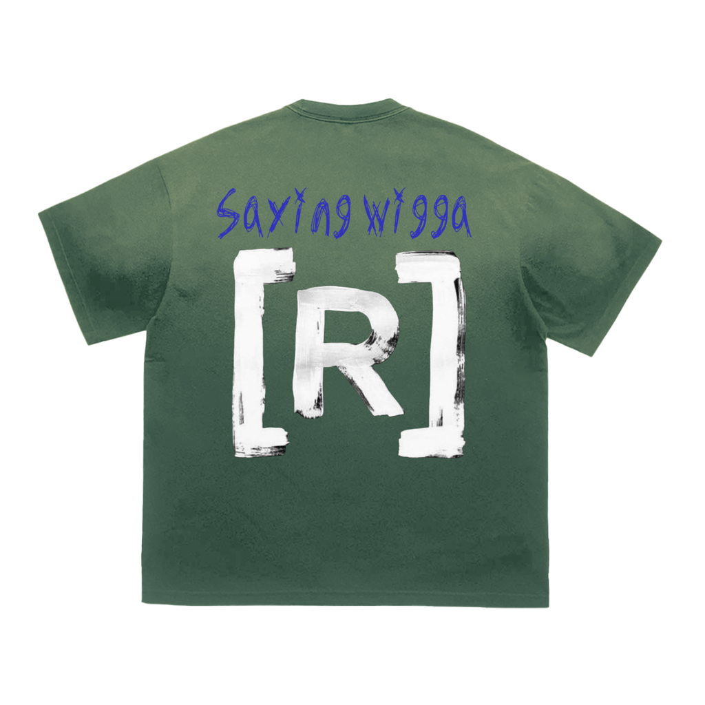 Tiger Stripe Gradient Washed T-Shirt