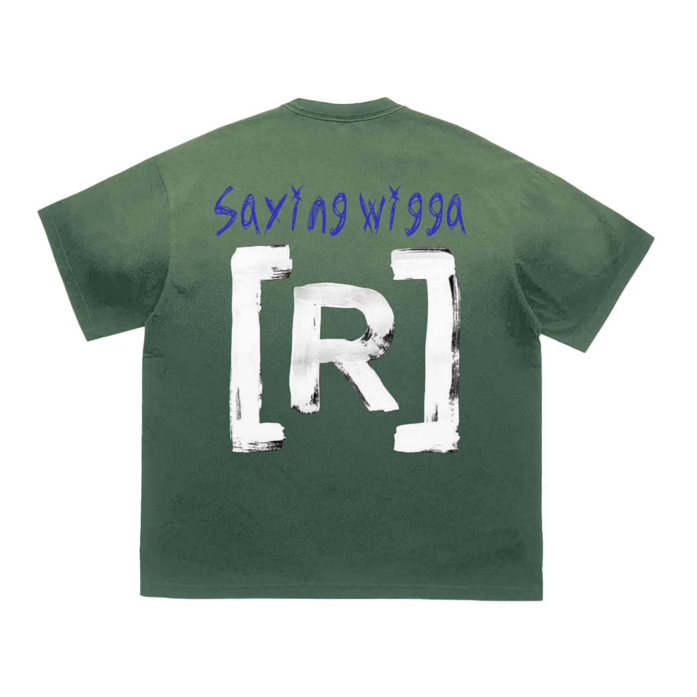 Tiger Stripe Gradient Washed T-Shirt