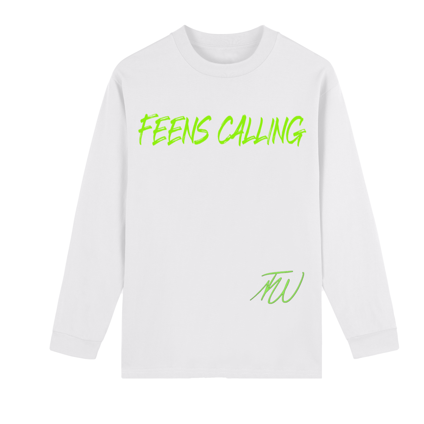 Men’s Crew Neck Drop Shoulder Long Sleeve Shirt