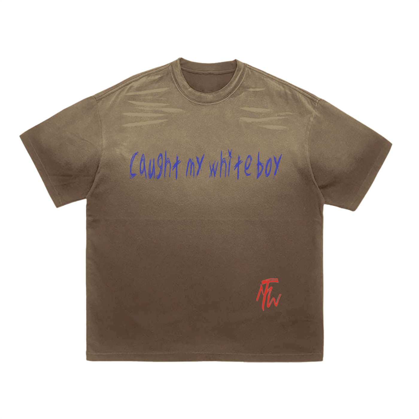 Tiger Stripe Gradient Washed T-Shirt