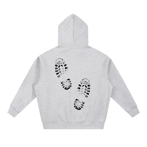Essential Oversized Boxy Fit Fleece Hoodie
