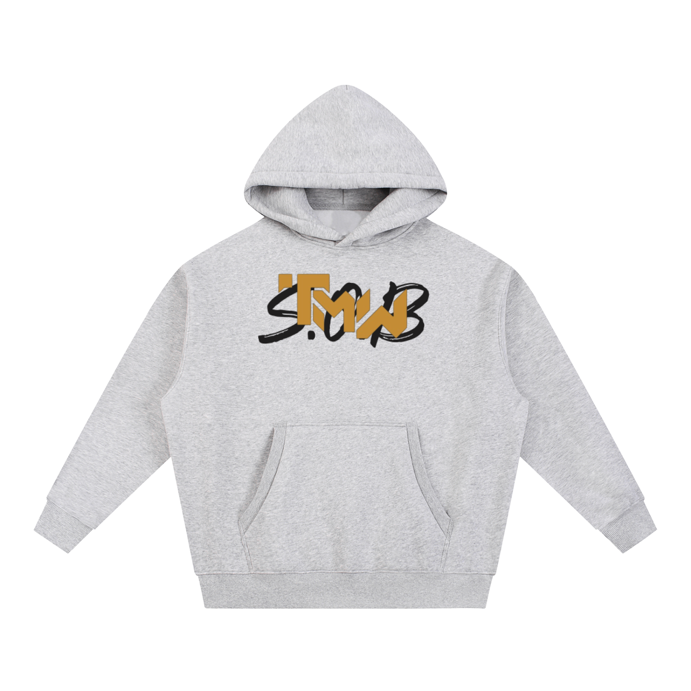 Essential Oversized Boxy Fit Fleece Hoodie