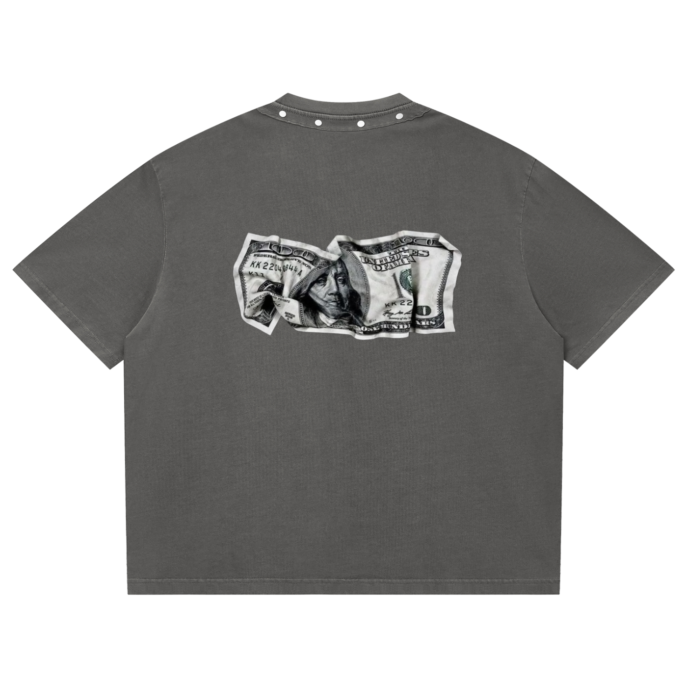 Unisex Washed Boxy Studded TMW1 T-Shirt