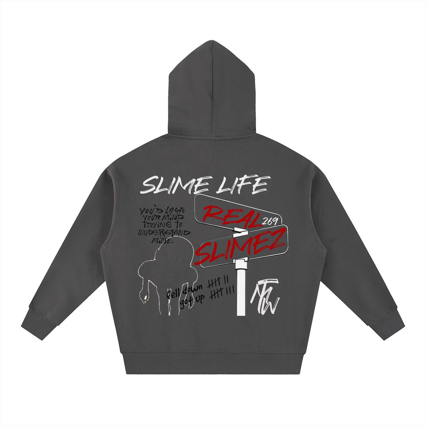Essential Oversized Fleece Boxy Hoodie